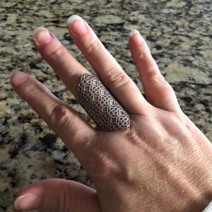 Kendra Scott Adjustable Quatrefoil Cocktail Ring